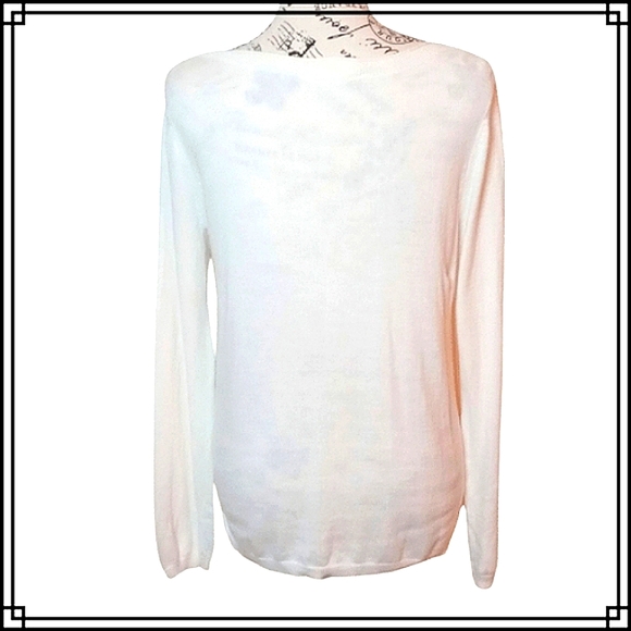 Naf Naf Novelty Lipstick Crew Neck Angora Blend Sweater Size Large - Picture 8 of 11